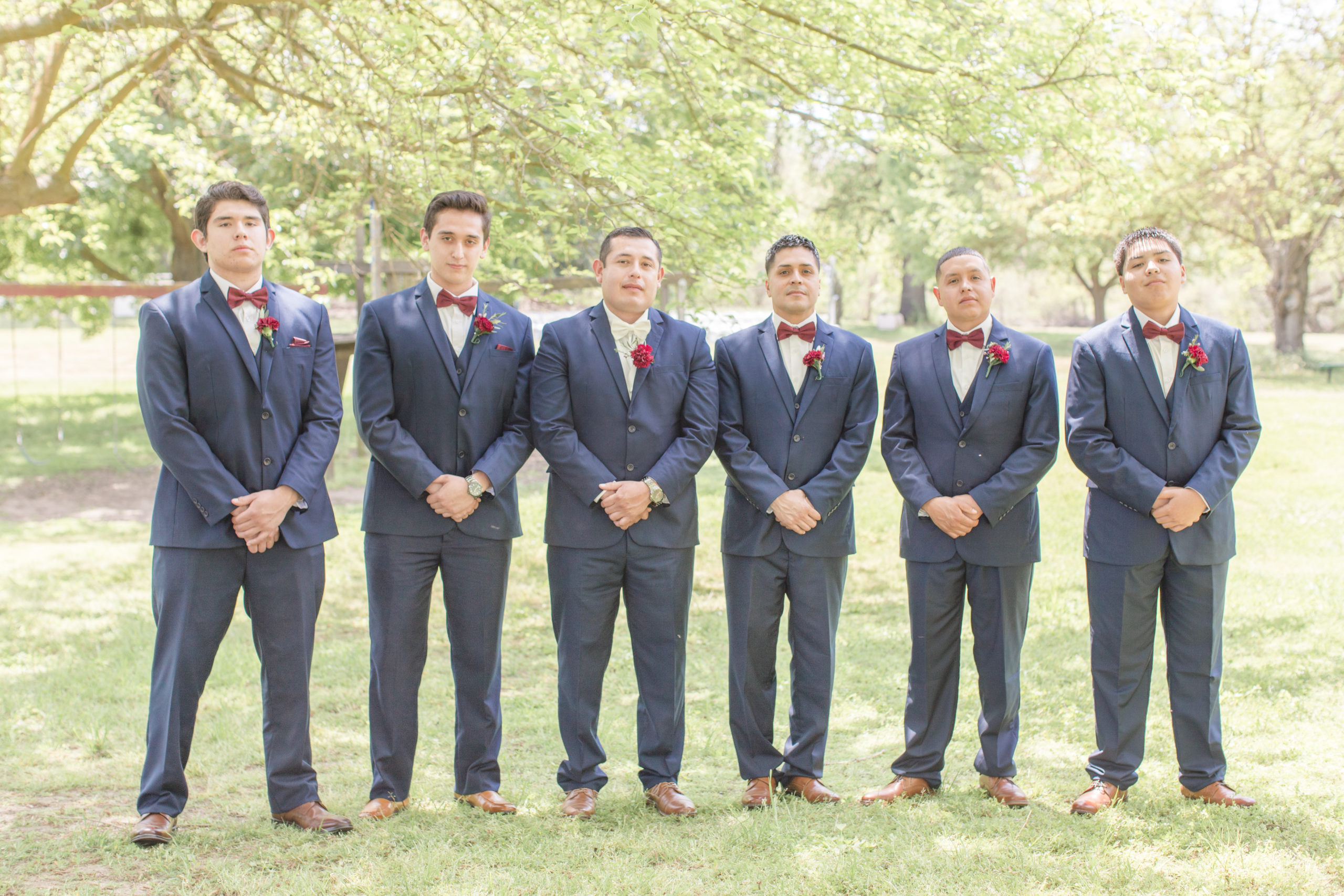 navy-burgundy-sportsmens-club-wedding-briana-chris groomsmen