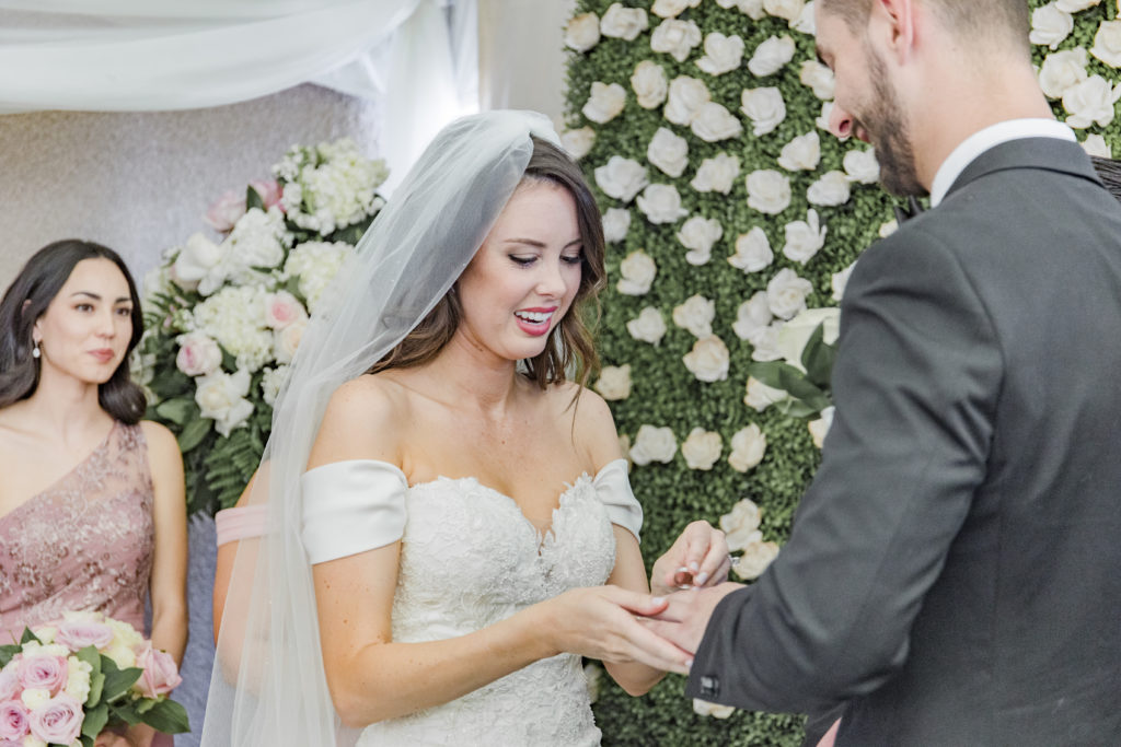 Lindsey and Micah's backyard wedding