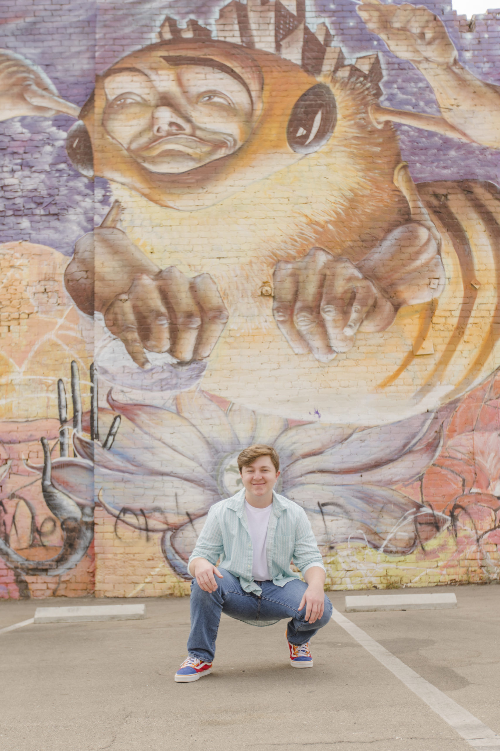 Fresno Murals Senior Session